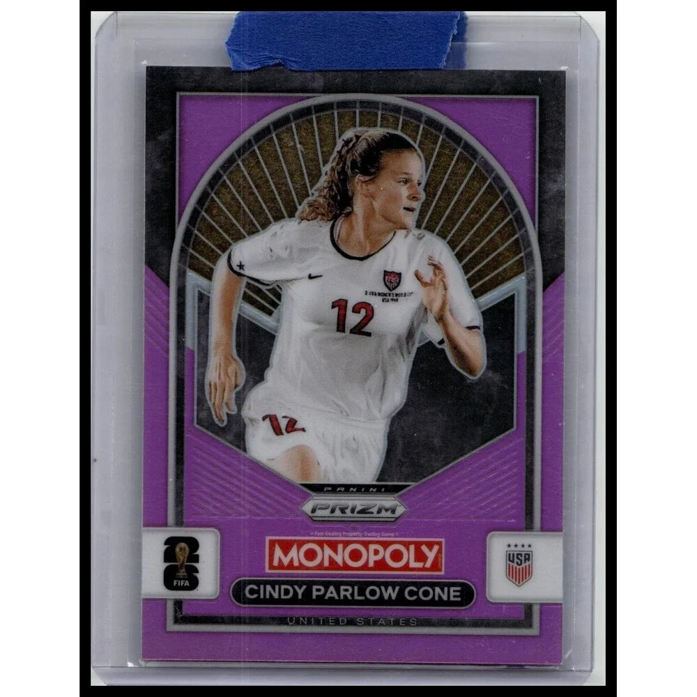 2026 Panini Prizm Monopoly World Cup Cindy Parlow Cone #86 USA Pink #/199